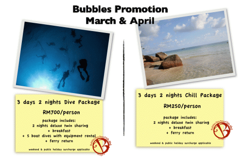 Special Promotion for March and April 2012